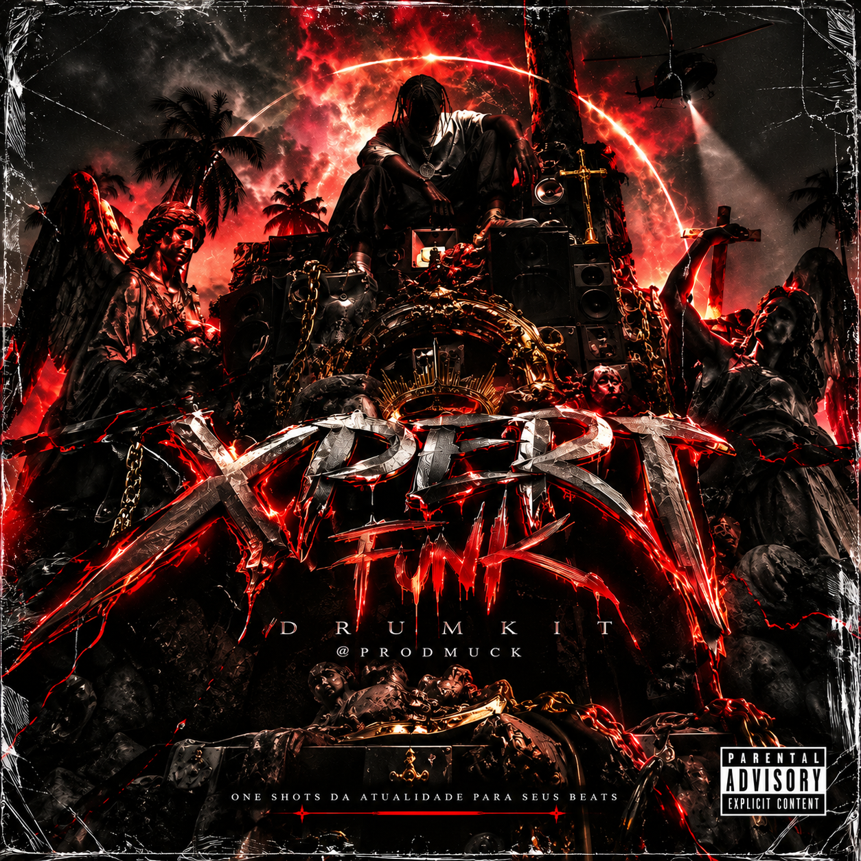 Capa XPERT FUNK DRUMKIT por @prodmuck